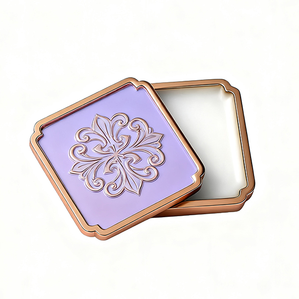 Custom Designed Perfume Box Packaging Wholesale Personalized Metal Balm Box