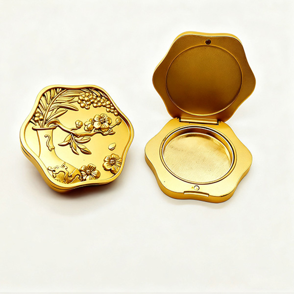 Logo Designed Travel Size Metal Lip Balm Boxes Custom Perfume Packaging