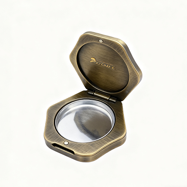 Factory Supply Branded Zinc Alloy Balm Jar Perfume Box Custom Bulk