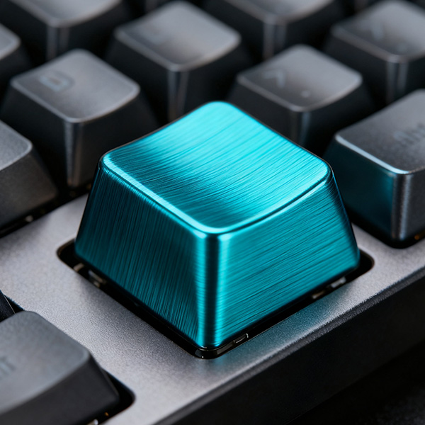 Factory Custom Metal Keycaps Mechanical Manufacturer High Precision Key Caps