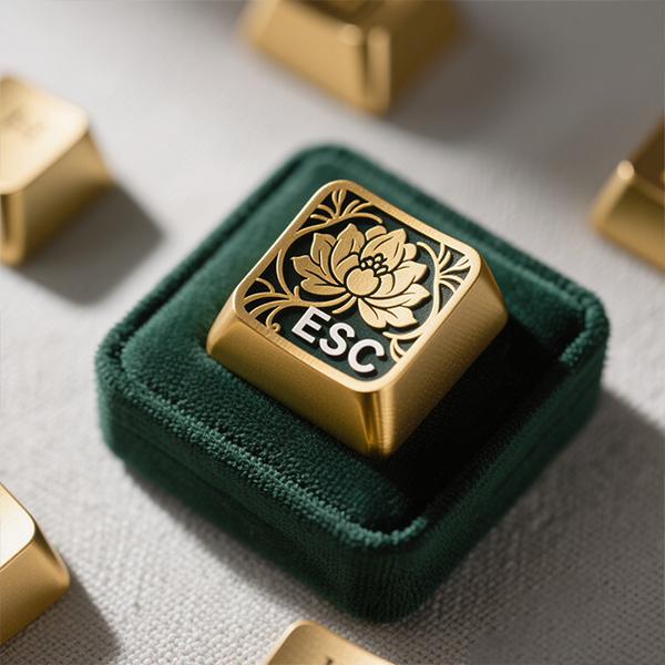 Metal Keyboard Keycaps Zinc Alloy for Custom Mechanical Keyboard