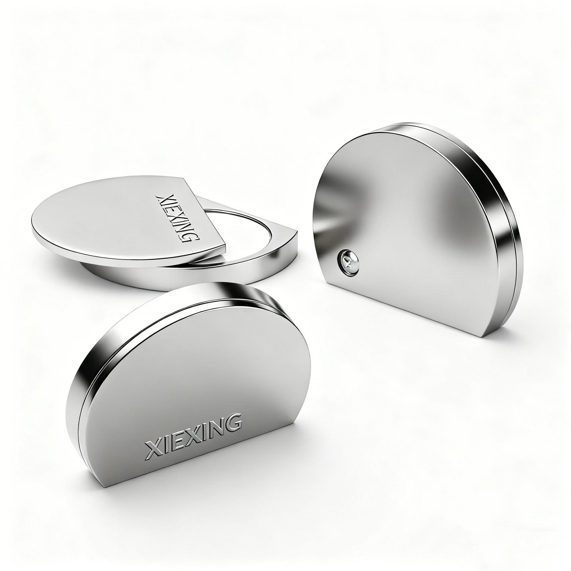 Customize Metal Solid Perfume Balm Box Slideable Metal Case Blush Cosmetic Box