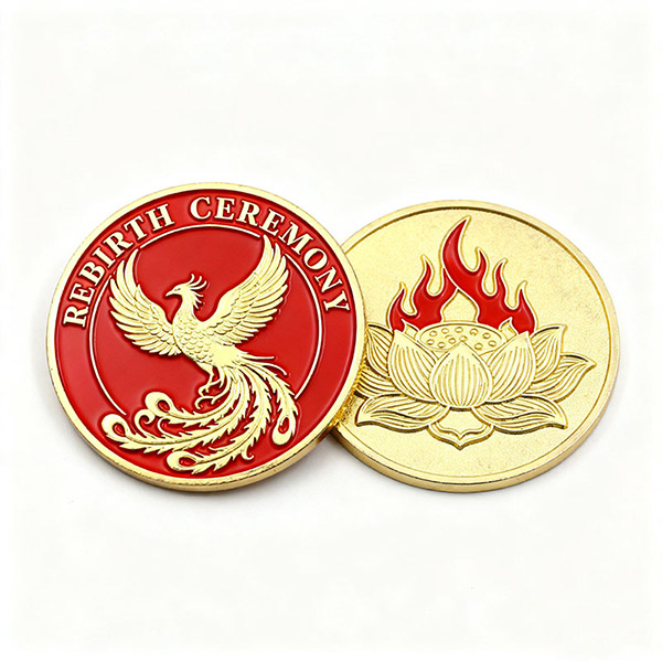 Low MOQ Source Factory Metal Commemorative Souvenir Wholesale Embossed Coins