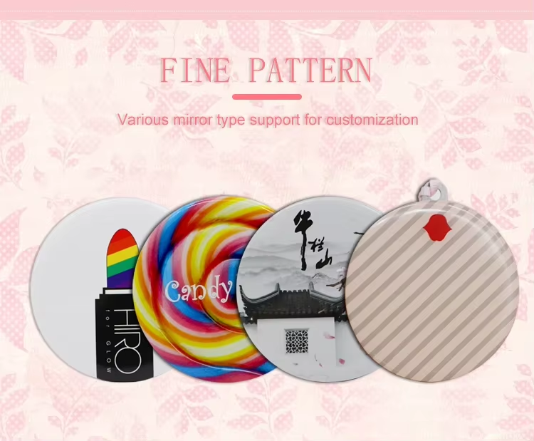 pocket mirror, cosmetic mirror, mini mirror