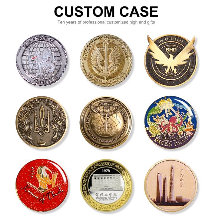 Metal Coin Manufacturers Coin Supplies Wholesale Personalized Challenge Coin