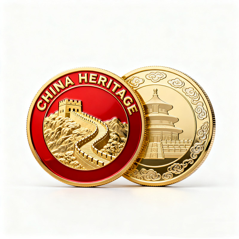 Gold Coin Manufacturer Custom Navy Challenge Customized Metal Coins Design 