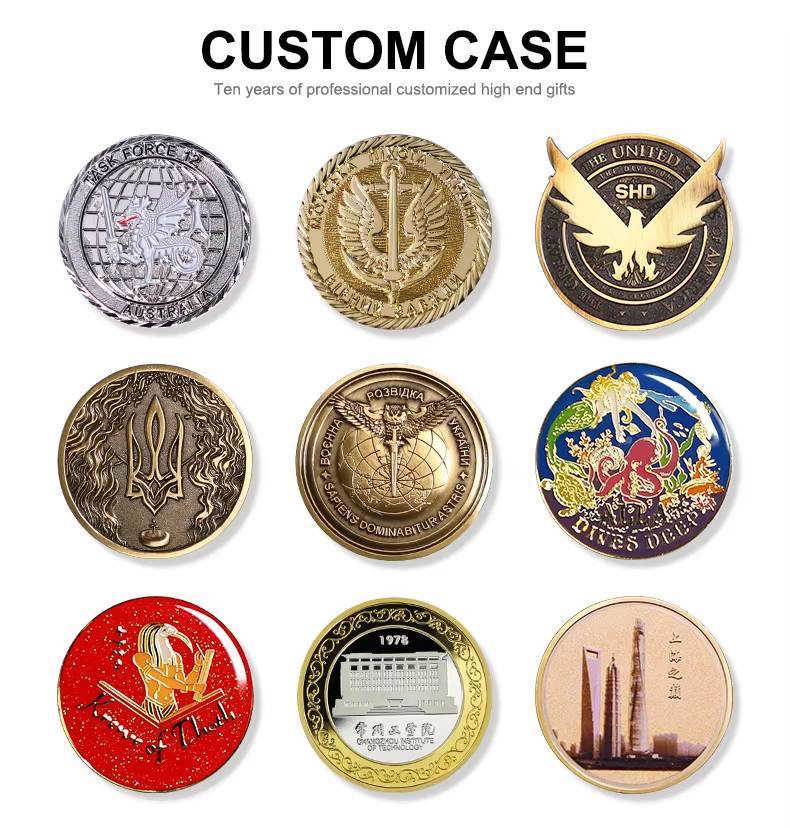 souvenir coins, commemorative coins, custom metal coins