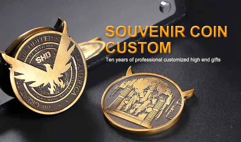 souvenir coins, commemorative coins, custom metal coins