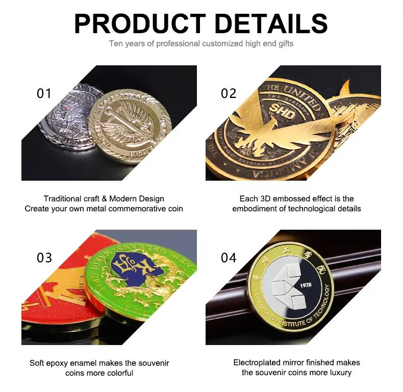 souvenir coins, commemorative coins, custom metal coins