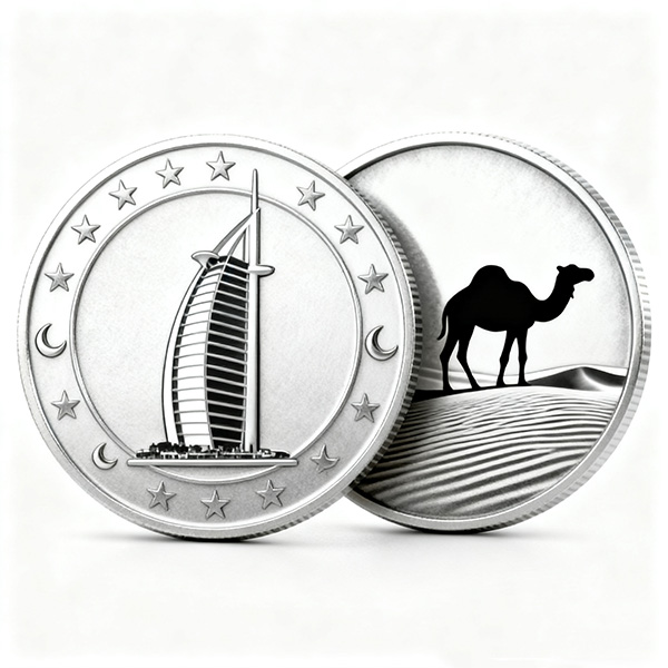Manufacturer Customized Commemorative Coins Zinc Alloy Metal Coins for Souvenir
