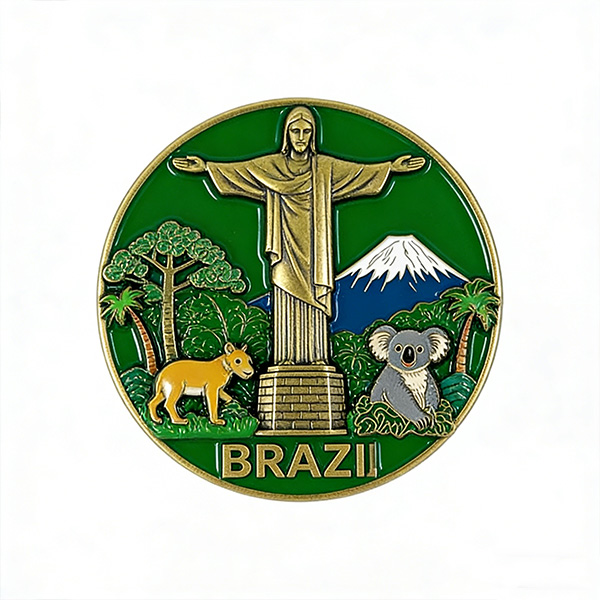 Custom Metal Zinc Alloy Refrigerator Magnets Fridge Magnets Manufacturer