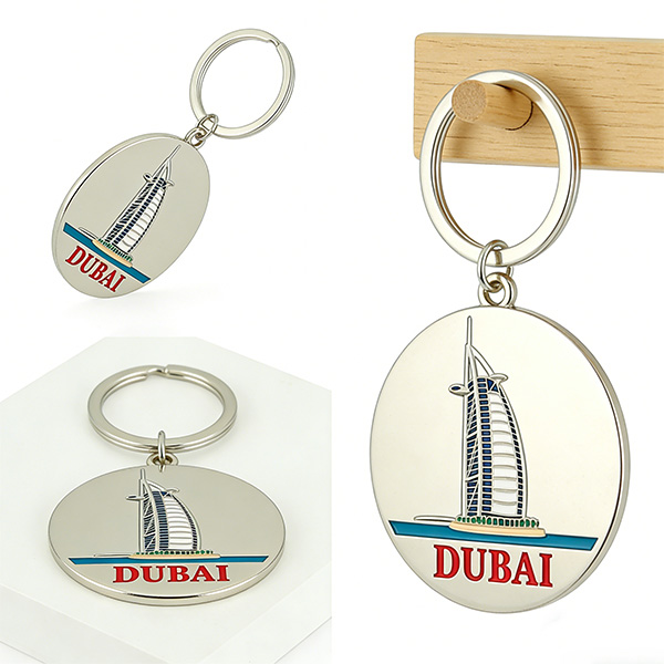 Custom Metal Personalised Key Tags Number Plate Metal Retractable Logo Keychain